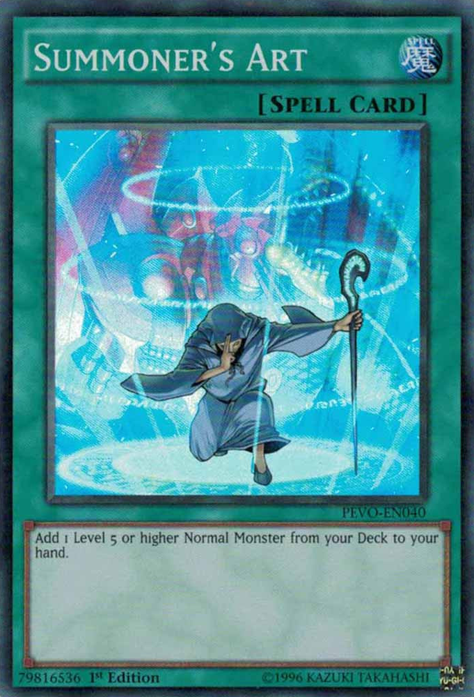 Summoner's Art [PEVO-EN040] Super Rare - Yu-Gi-Oh! - Card Brawlers | Quebec | Canada |