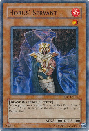 Horus' Servant [DR3-EN016] Common - Yu-Gi-Oh! - Card Brawlers | Quebec | Canada |