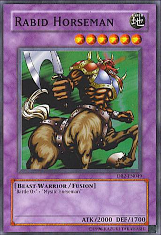 Rabid Horseman [DB2-EN049] Common - Yu-Gi-Oh! - Card Brawlers | Quebec | Canada |