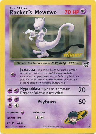 Rocket's Mewtwo (8) (Jumbo Card) [Best of Promos] - Card Brawlers | Quebec | Canada | Yu-Gi-Oh!