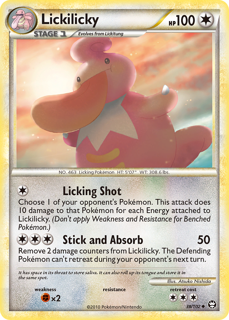 Lickilicky (38/102) [HeartGold & SoulSilver: Triumphant] - Card Brawlers | Quebec | Canada | Yu-Gi-Oh!