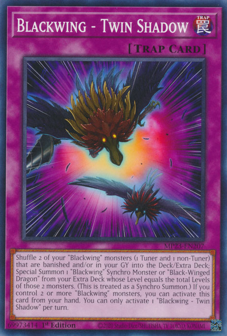 Blackwing - Twin Shadow [MP23-EN207] Common - Card Brawlers | Quebec | Canada | Yu-Gi-Oh!