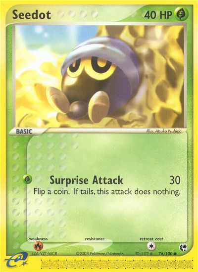 Seedot (76/100) [EX: Sandstorm] - Card Brawlers | Quebec | Canada | Yu-Gi-Oh!