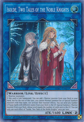 Isolde, Two Tales of the Noble Knights [SOFU-ENSE1] Super Rare - Card Brawlers | Quebec | Canada | Yu-Gi-Oh!