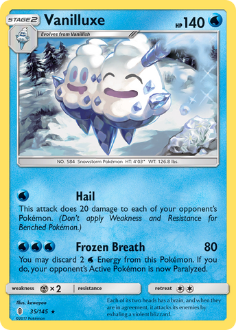 Vanilluxe (35/145) [Sun & Moon: Guardians Rising] - Card Brawlers | Quebec | Canada | Yu-Gi-Oh!