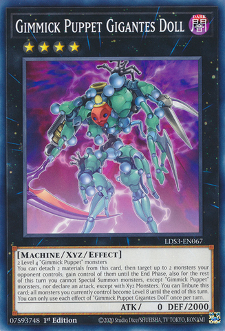 Gimmick Puppet Gigantes Doll [LDS3-EN067] Common - Card Brawlers | Quebec | Canada | Yu-Gi-Oh!