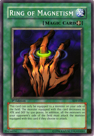 Ring of Magnetism [SDP-039] Common - Card Brawlers | Quebec | Canada | Yu-Gi-Oh!