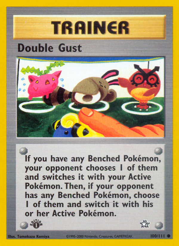 Double Gust (100/111) [Neo Genesis 1st Edition] - Card Brawlers | Quebec | Canada | Yu-Gi-Oh!