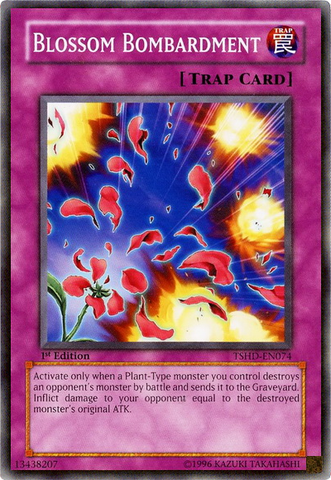 Blossom Bombardment [TSHD-EN074] Common - Card Brawlers | Quebec | Canada | Yu-Gi-Oh!