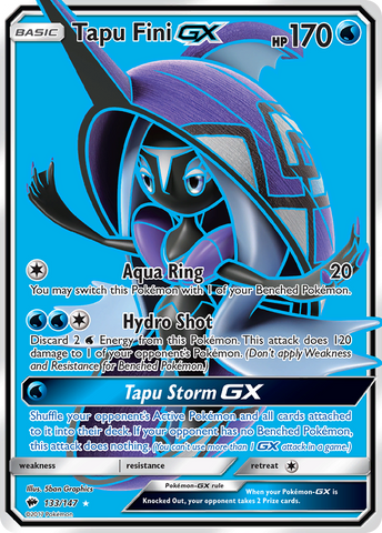 Tapu Fini GX (133/147) [Sun & Moon: Burning Shadows] - Card Brawlers | Quebec | Canada | Yu-Gi-Oh!