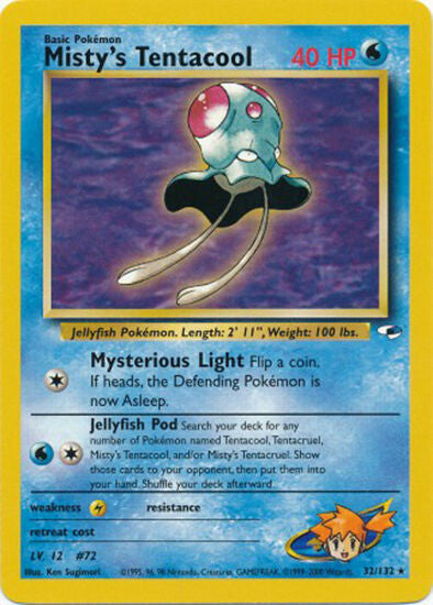 Misty's Tentacool (32/132) [Gym Heroes Unlimited] - Card Brawlers | Quebec | Canada | Yu-Gi-Oh!