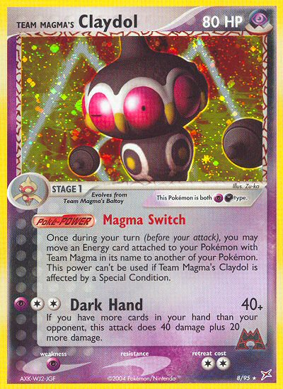 Team Magma's Claydol (8/95) [EX: Team Magma vs Team Aqua] - Card Brawlers | Quebec | Canada | Yu-Gi-Oh!