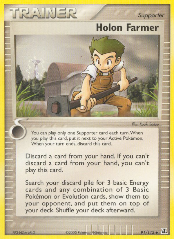 Holon Farmer (91/113) [EX: Delta Species] - Card Brawlers | Quebec | Canada | Yu-Gi-Oh!