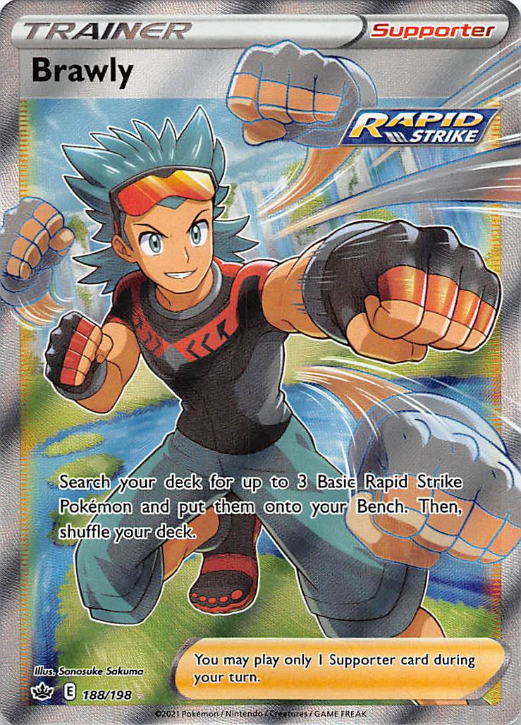 Brawly (188/198) [Sword & Shield: Chilling Reign] - Card Brawlers | Quebec | Canada | Yu-Gi-Oh!