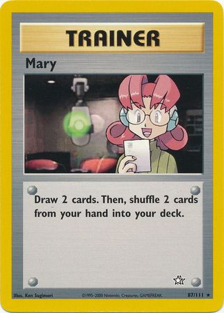 Mary (87/111) [Neo Genesis Unlimited] - Card Brawlers | Quebec | Canada | Yu-Gi-Oh!