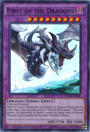 First of the Dragons (SE) [NECH-ENS08] Super Rare - Card Brawlers | Quebec | Canada | Yu-Gi-Oh!