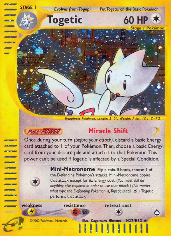 Togetic (H27/H32) [Aquapolis] - Card Brawlers | Quebec | Canada | Yu-Gi-Oh!