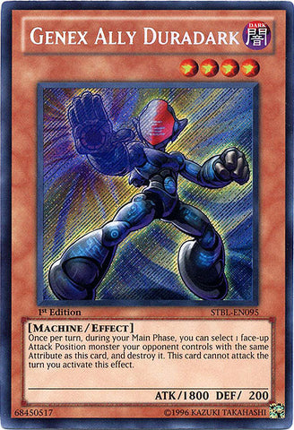 Genex Ally Duradark [STBL-EN095] Secret Rare - Card Brawlers | Quebec | Canada | Yu-Gi-Oh!