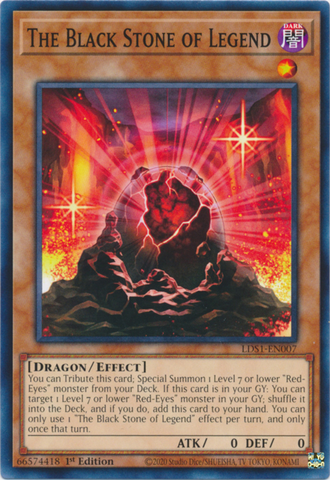 The Black Stone of Legend [LDS1-EN007] Common - Card Brawlers | Quebec | Canada | Yu-Gi-Oh!