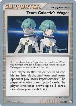 Team Galactic's Wager (115/123) (Psychic Lock - Jason Klaczynski) [World Championships 2008] - Card Brawlers | Quebec | Canada | Yu-Gi-Oh!