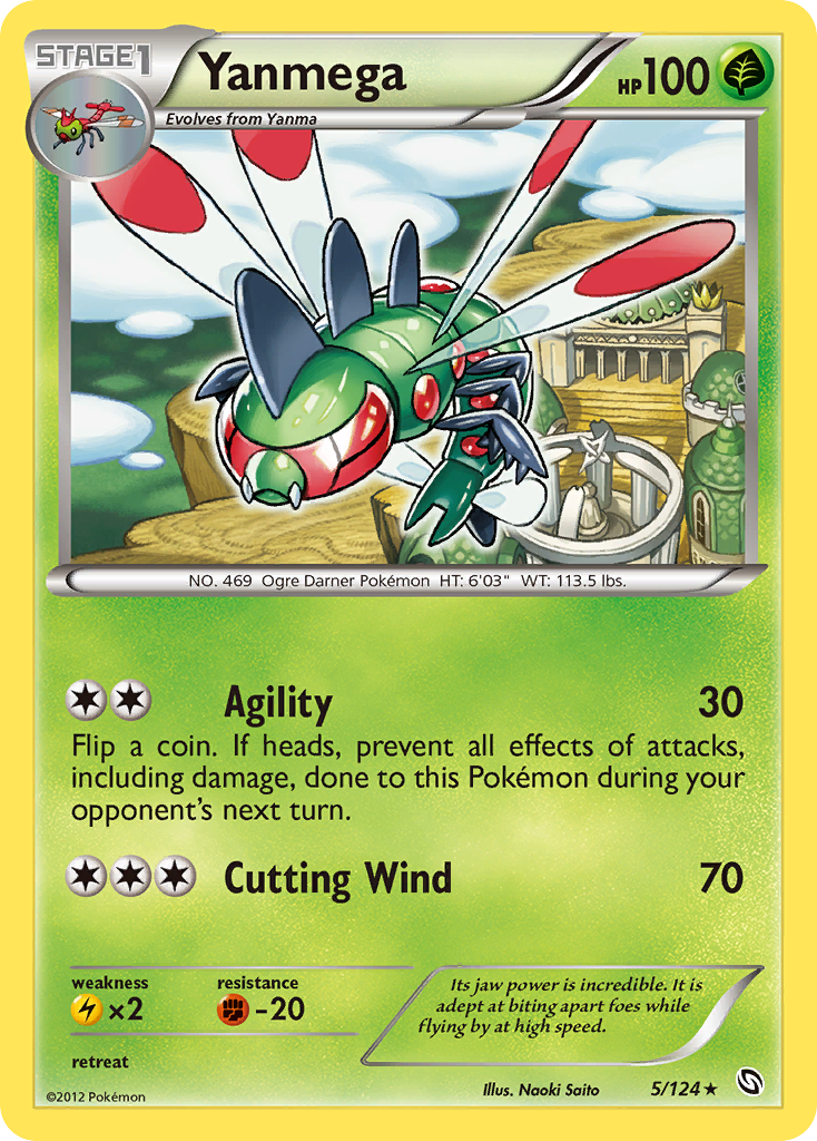 Yanmega (5/124) [Black & White: Dragons Exalted] - Card Brawlers | Quebec | Canada | Yu-Gi-Oh!