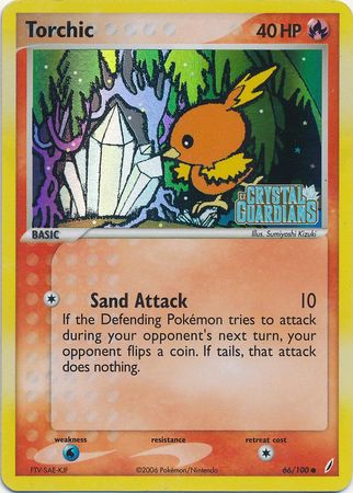 Torchic (66/100) (Stamped) [EX: Crystal Guardians] - Card Brawlers | Quebec | Canada | Yu-Gi-Oh!