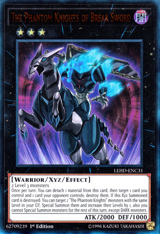 The Phantom Knights of Break Sword [LEHD-ENC31] Ultra Rare - Card Brawlers | Quebec | Canada | Yu-Gi-Oh!