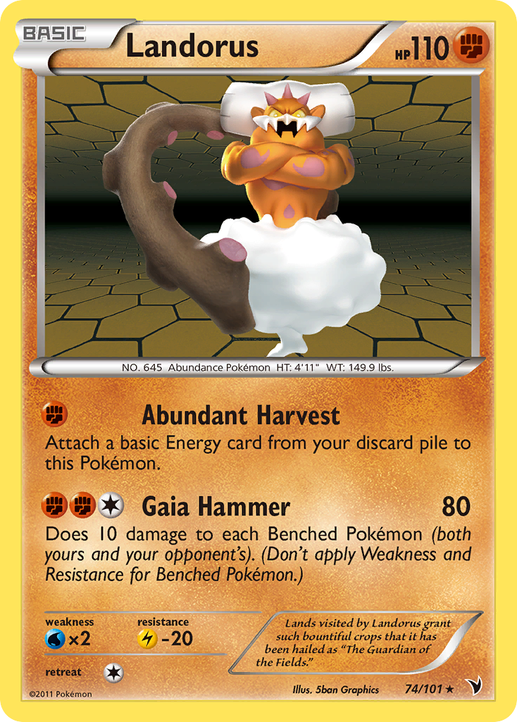 Landorus (74/101) [Black & White: Noble Victories] - Card Brawlers | Quebec | Canada | Yu-Gi-Oh!