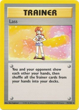 Lass (75/102) [Base Set Unlimited] - Card Brawlers | Quebec | Canada | Yu-Gi-Oh!