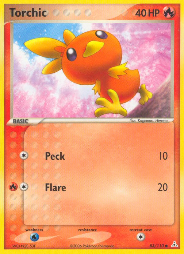 Torchic (83/110) [EX: Holon Phantoms] - Card Brawlers | Quebec | Canada | Yu-Gi-Oh!
