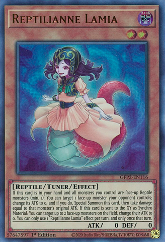 Reptilianne Lamia [GFP2-EN116] Ultra Rare - Card Brawlers | Quebec | Canada | Yu-Gi-Oh!