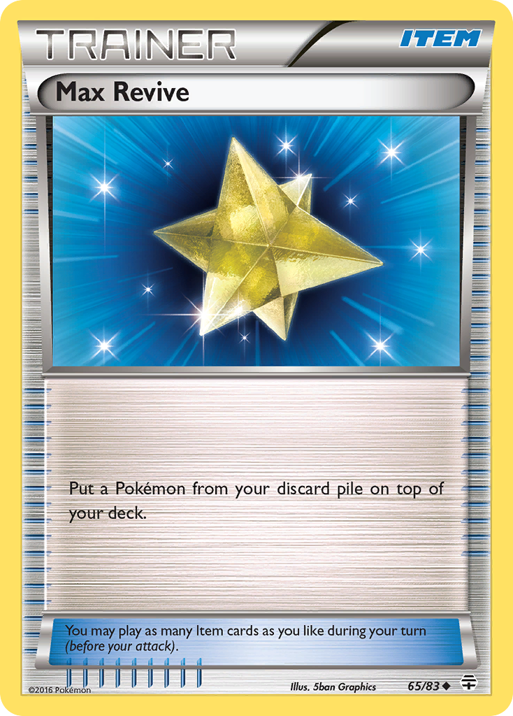 Max Revive (65/83) [XY: Generations] - Card Brawlers | Quebec | Canada | Yu-Gi-Oh!