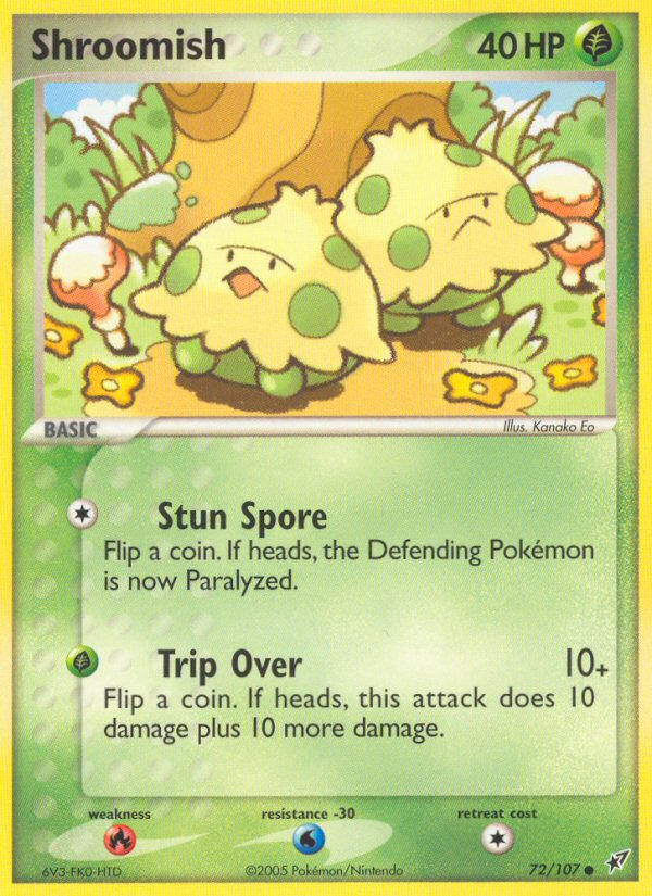 Shroomish (72/107) [EX: Deoxys] - Card Brawlers | Quebec | Canada | Yu-Gi-Oh!