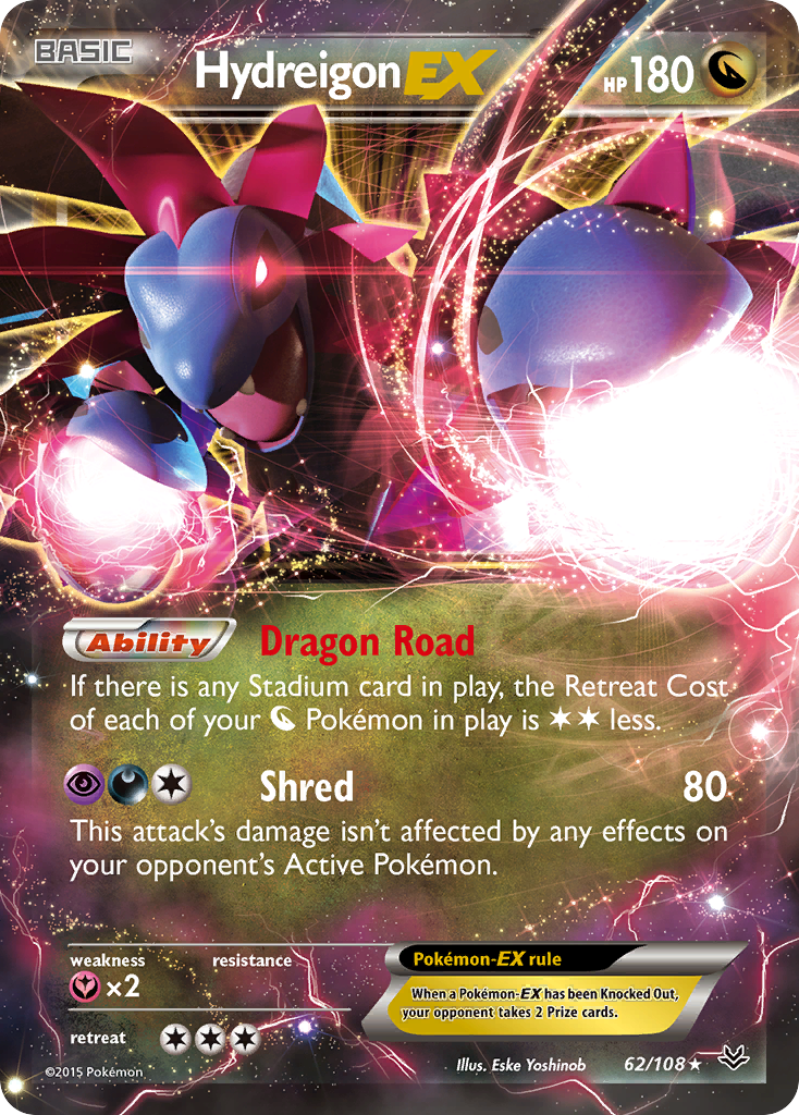 Hydreigon EX (62/108) [XY: Roaring Skies] - Card Brawlers | Quebec | Canada | Yu-Gi-Oh!
