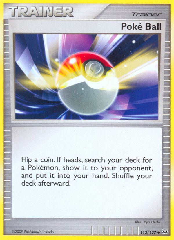 Poke Ball (113/127) [Platinum: Base Set] - Card Brawlers | Quebec | Canada | Yu-Gi-Oh!