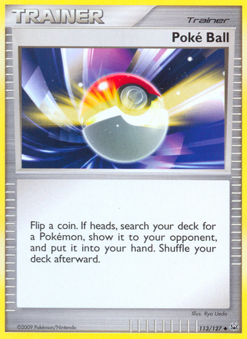 Poke Ball (113/127) [Platinum: Base Set] - Card Brawlers | Quebec | Canada | Yu-Gi-Oh!