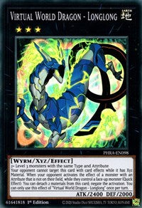 Virtual World Dragon - Longlong [PHRA-EN098] Super Rare - Card Brawlers | Quebec | Canada | Yu-Gi-Oh!