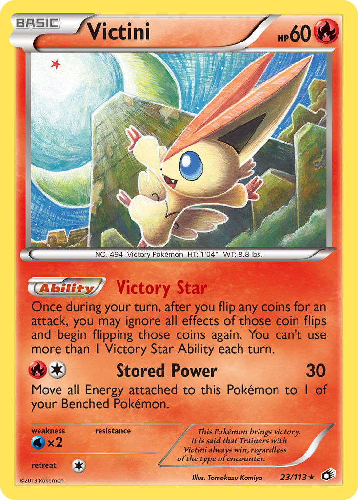 Victini (23/113) (Theme Deck Exclusive) [Black & White: Legendary Treasures] - Card Brawlers | Quebec | Canada | Yu-Gi-Oh!