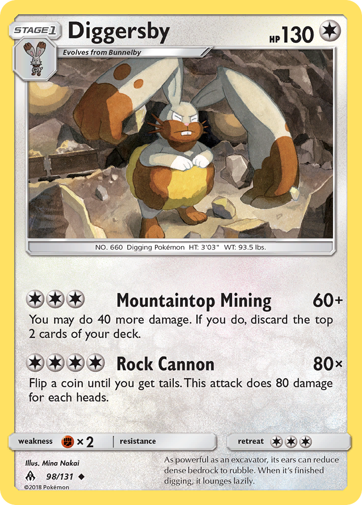 Diggersby (98/131) [Sun & Moon: Forbidden Light] - Card Brawlers | Quebec | Canada | Yu-Gi-Oh!