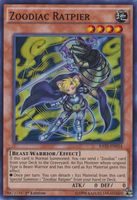 Zoodiac Ratpier [RATE-EN014] Super Rare - Yu-Gi-Oh! - Card Brawlers | Quebec | Canada |