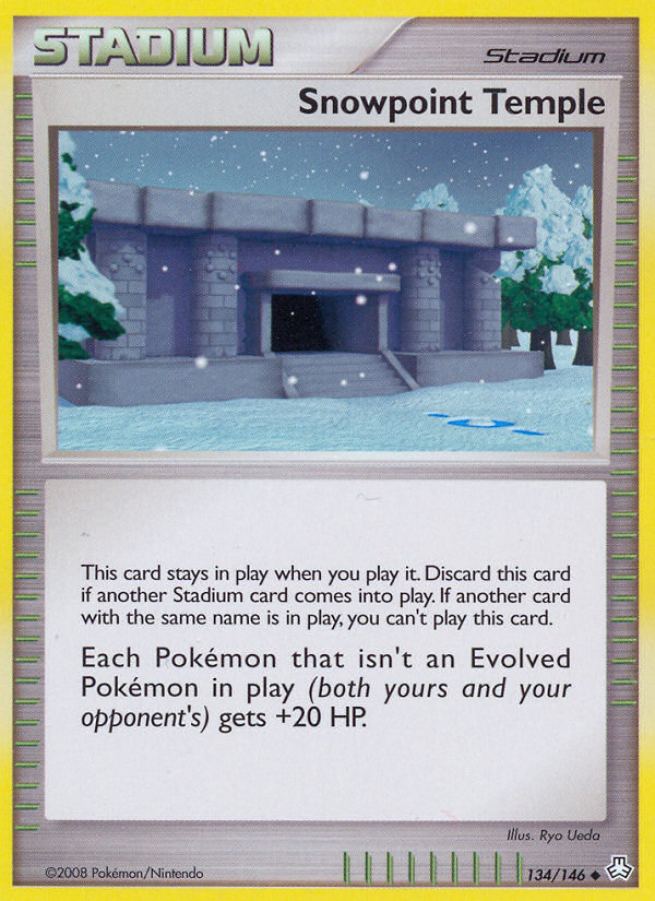 Snowpoint Temple (134/146) [Diamond & Pearl: Legends Awakened] - Card Brawlers | Quebec | Canada | Yu-Gi-Oh!