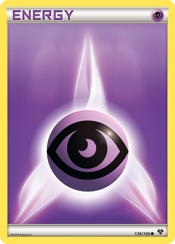 Psychic Energy (136/146) [XY: Base Set] - Card Brawlers | Quebec | Canada | Yu-Gi-Oh!