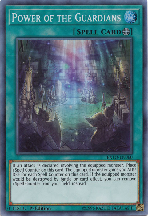 Power of the Guardians [EXFO-EN060] Super Rare - Card Brawlers | Quebec | Canada | Yu-Gi-Oh!
