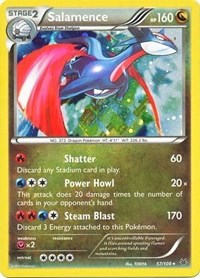 Salamence (57/108) (Cosmos Holo) (Blister Exclusive) [XY: Roaring Skies] - Card Brawlers | Quebec | Canada | Yu-Gi-Oh!