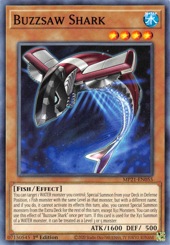 Buzzsaw Shark [MP21-EN055] Common - Card Brawlers | Quebec | Canada | Yu-Gi-Oh!