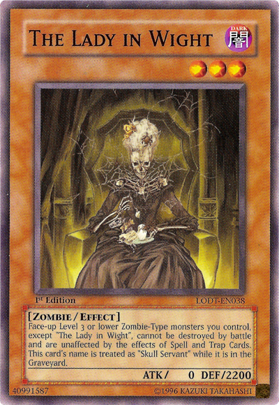 The Lady in Wight [LODT-EN038] Common - Card Brawlers | Quebec | Canada | Yu-Gi-Oh!