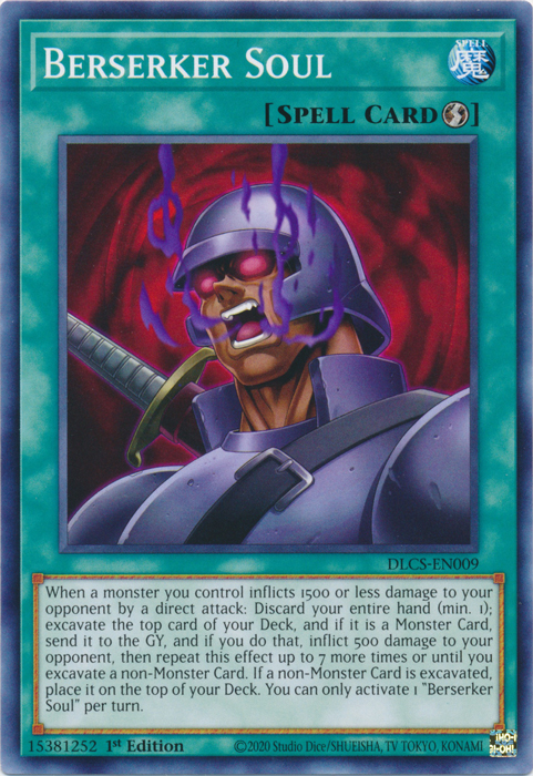 Berserker Soul [DLCS-EN009] Common - Card Brawlers | Quebec | Canada | Yu-Gi-Oh!