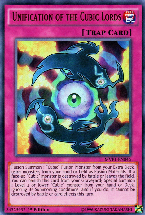 Unification of the Cubic Lords [MVP1-EN045] Ultra Rare - Yu-Gi-Oh! - Card Brawlers | Quebec | Canada |