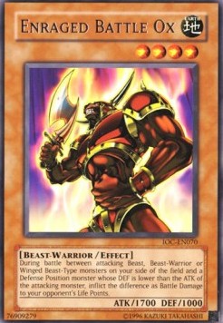 Enraged Battle Ox [IOC-EN070] Rare - Card Brawlers | Quebec | Canada | Yu-Gi-Oh!