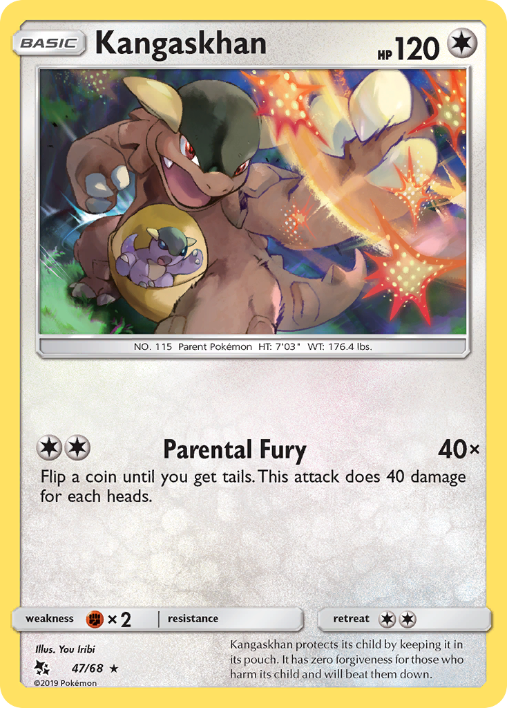 Kangaskhan (47/68) [Sun & Moon: Hidden Fates] - Card Brawlers | Quebec | Canada | Yu-Gi-Oh!